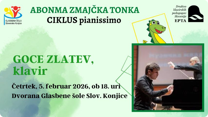 Koncert pianista Goce Zlatev